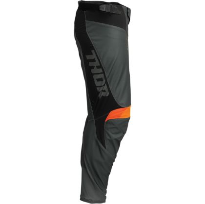 Pantaloni de motocross THOR PULSE REACT ARMY/NEGRU