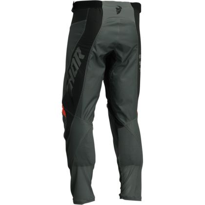 Pantaloni de motocross THOR PULSE REACT ARMY/NEGRU