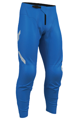 THOR RIDEMODE MENACE BLUE motocross breeches