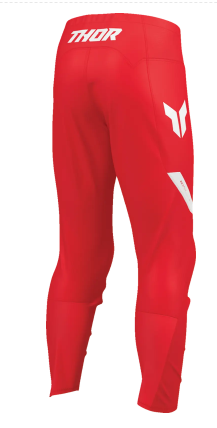 THOR RIDEMODE MENACE RED motocross breeches