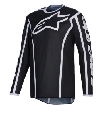Мотокрос джърси Alpinestars FLUID APEX BLACK/GRAY