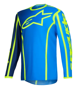 Мотокрос джърси Alpinestars FLUID APEX BLUE/YELLOW