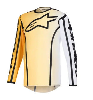 Мотокрос джърси Alpinestars FLUID APEX YELLOW/WHITE