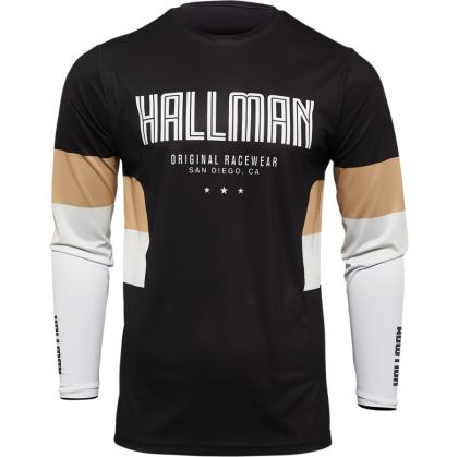 THOR HALLMAN DIFFER DRAFT BLACK/LATTE Motocross Jersey