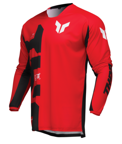 THOR LAUNCHMODE FORGE RED Motocross Jersey