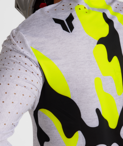 Μοτοκρός Τζέρσεϊ THOR SPORTMODE RIOT WHITE/ΟΞΥ