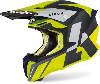 ΚΡΑΝΟΣ MOTOCROSS AIROH TWIST 2.0 LIFT ΚΙΤΡΙΝΟ ΜΑΤ