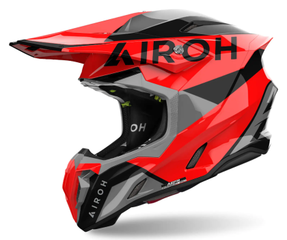 Motocross helmet AIROH TWIST 3 KING RED GLOSS
