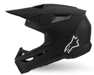Κράνος μοτοκρός ALPINESTARS SM3 ΜΑΥΡΟ-ΜΑΤ