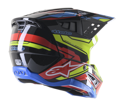 Casca Motocross ALPINESTARS SM5 SM5 ACT2 BK/Y/R