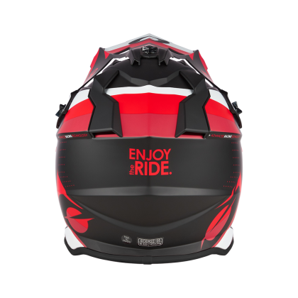 Motocross Helmet O'NEAL 2SERIES SPYDE V.23 BLACK/RED/WHITE