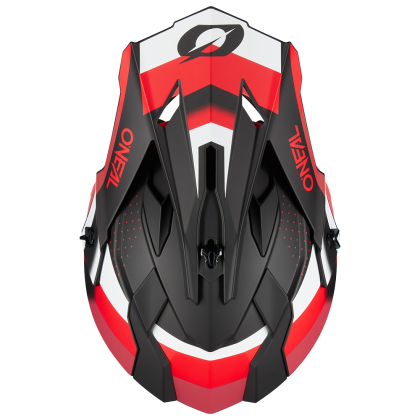 Motocross Helmet O'NEAL 2SERIES SPYDE V.23 BLACK/RED/WHITE