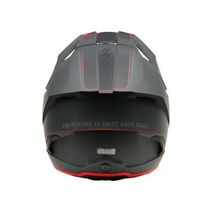 Cască motocross O'NEAL 3SERIES E-STROKE GRI/ROȘU