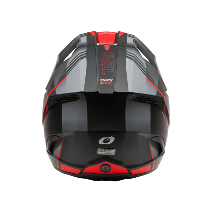 Cască motocross O'NEAL 3SERIES HAZE NEGRU/GRI/ROȘU