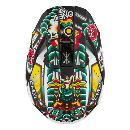 Casca Motocross O'NEAL 3SERIES INKED MULTI