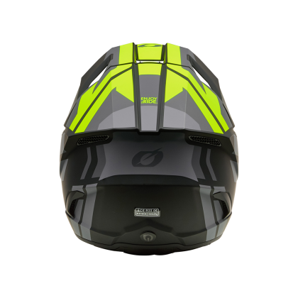 Cască motocross O'NEAL 3SERIES RIDE NEGRU/GRI/GALBEN NEON V.26