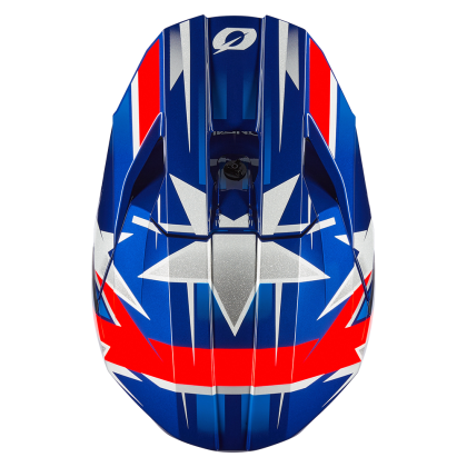 Casca motocross O'NEAL 3SERIES RIDE BLUE/ALB/RED V.24