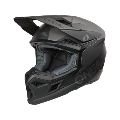 Cască motocross O'NEAL 3SERIES NEGRU/GRI