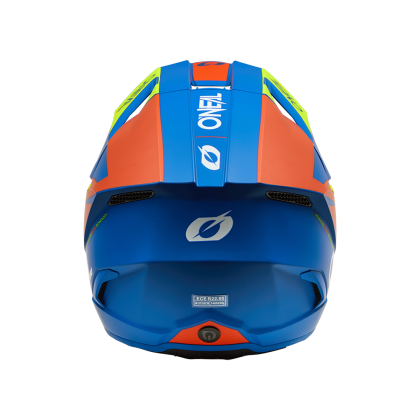 Мотокрос каска O'NEAL 3SERIES SOLID BLUE/NEON V.26