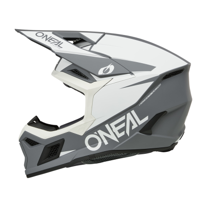 Мотокрос каска O'NEAL 3SERIES SOLID WHITE/BLACK V.26