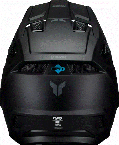 Κράνος μοτοκρός THOR FLEET BLACKOUT MATT