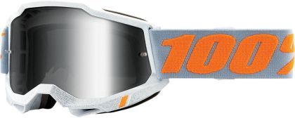 Ochelari de motocross 100% ACCURI2 SPEEDCO-MIRROR SILVER