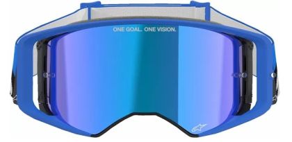 ALPINESTARS SUPERTECH STREAM BLUE MIRROR motocross goggles
