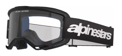 Motocross goggles ALPINESTARS VISION 3 WORDMARK BLK CLEAR