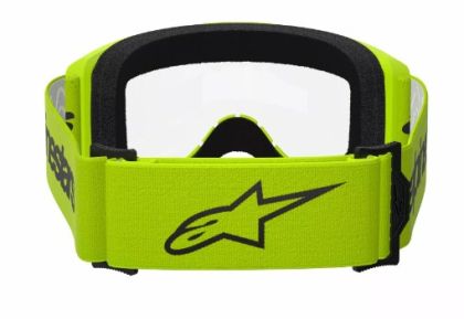 Ochelari de motocross ALPINESTARS VISION 3 WORDMARK YLW CLEAR
