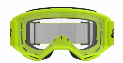 Ochelari de motocross ALPINESTARS VISION 3 WORDMARK YLW CLEAR