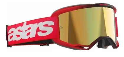 Мотокрос очила ALPINESTARS VISION 5 BLAZE RED MIRROR-GLD