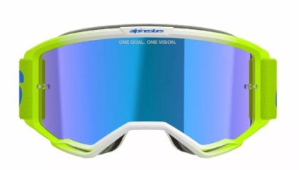 Мотокрос очила ALPINESTARS VISION 5 BLAZE YLW/BL MIRROR-BLUE