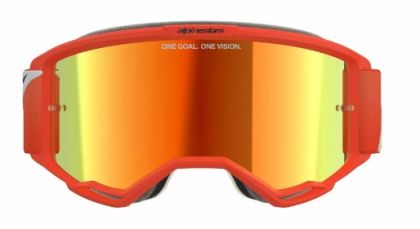 Мотокрос очила ALPINESTARS VISION 5 CORP ORANGE MIRROR-RED