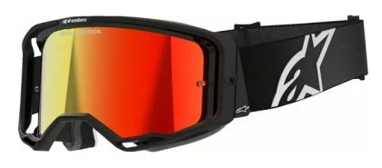 ALPINESTARS VISION 8 CORP BLK MIRROR-RED motocross goggles