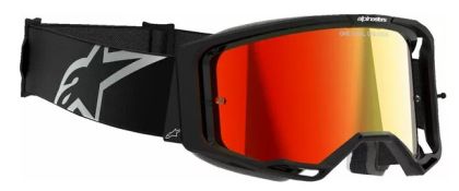 ALPINESTARS VISION 8 CORP BLK MIRROR-RED motocross goggles