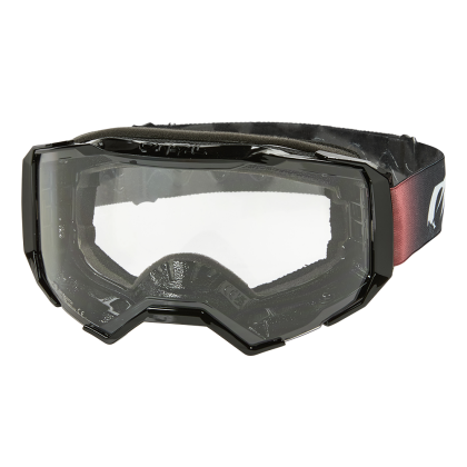 Motocross Goggles O'NEAL B-22 COVERT BLACK/RED - CLEAR