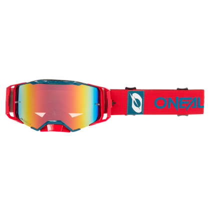 Мотокрос очила O'NEAL B-33 BOLD RED/BLUE - RADIUM RED