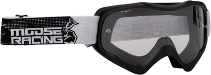 Ochelari de motocross QUALIFIER AGROID NEGRU/ALB