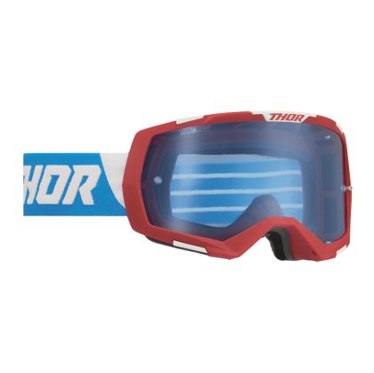Motocross goggles THOR REGIMENT RED/WHITE/BLUE