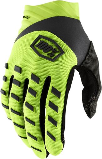Mănuși Motocross 100% AIRMATIC 22 NEON/GALBEN