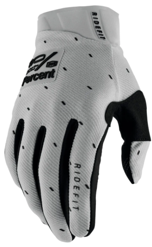 Mănuși Motocross 100% RIDEFIT SLASHER SILVER