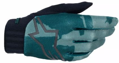 Motocross gloves ALPINESTARS A-DURA GREEN CAMO