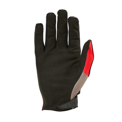 Motocross gloves O'NEAL MATRIX ROLLER GRAY/RED