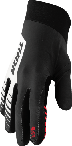 Γάντια μοτοκρός THOR AGILE ANALOG ΜΑΥΡΟ/ΚΟΚΚΙΝΟ/ΛΕΥΚΟ