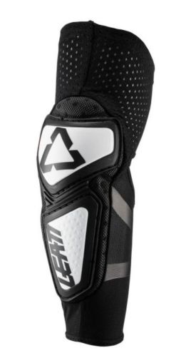 LEATT Contour Elbow Pads-White/Black