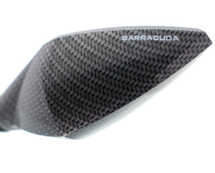 Καθρέπτες μοτοσυκλέτας BARRACUDA STREET CARBON LOOK