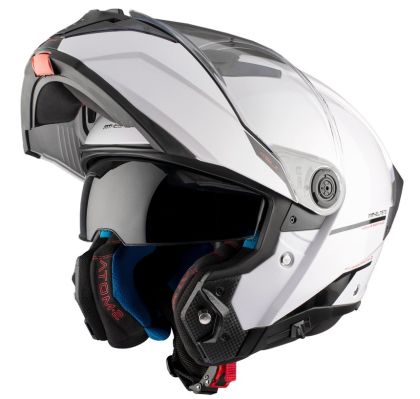 Ανοιχτό κράνος MT ATOM 2 SV A0 ΛΕΥΚΟ