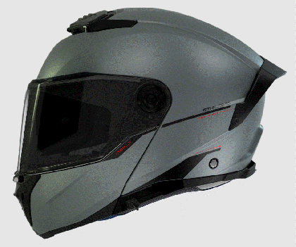 Αναδιπλούμενο κράνος MT ATOM 2 SV A2 TITANIUM ΜΑΤ