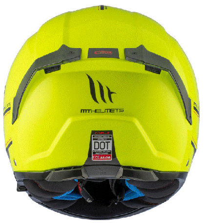 Ανοιχτό κράνος MT ATOM 2 SV A3 FLUO YELLOW