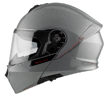 Отваряема каска MT GENESIS SOLID A12 GLOSS GREY